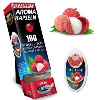 Tobaliq "Litschi" Aromakapsel mit 100 Kugeln