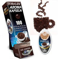 Tobaliq "Ice Coffee" Aromakapsel mit 100 Kugeln