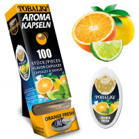 Tobaliq "Orange Fresh" Aromakapsel mit 100 Kugeln