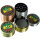 Coffeeshop Metall-Grinder 4-teilig, 4cm, 12er Display