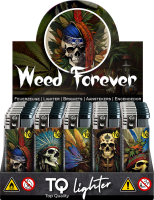 Weed Forever Motiv-Feuerzeug, 50er Display