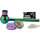 Flow Pipe Set, Glaspfeife inkl. Grinder + Siebe 12er Display