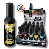 D Sense Auto-Duftspray 75ml Mix-Sortiment, 25er Display