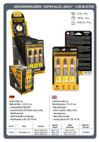 Sekundenkleber "NASS", 3er Set (3x3g), 12er Display