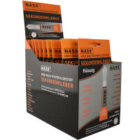 Sekundenkleber "NASS", 1x3g, 24er Display