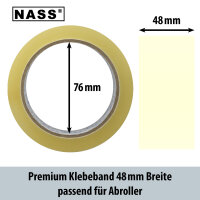 Packband transparent 48mm x 66m, 50 &micro;, 6er Rollen